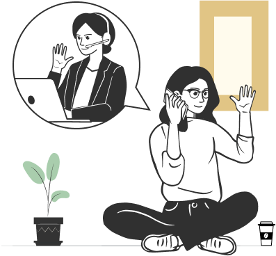 operator and client